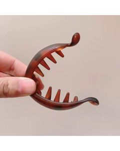 4 Pcs Banana Clips Small Size Vertical For Women Elegant High Ponytail Hairpins